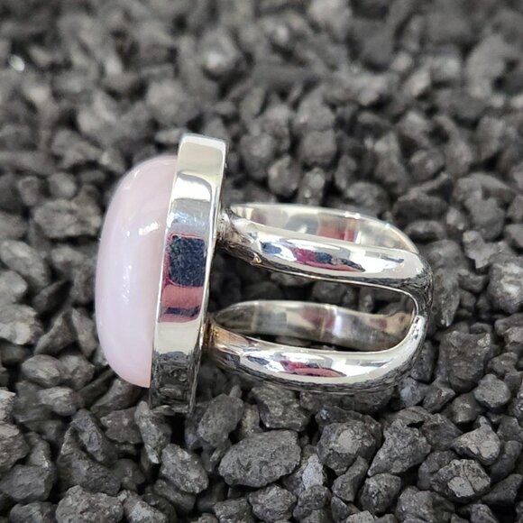 Ilaria Pink Stone .925 Ring - Picture 4 of 8